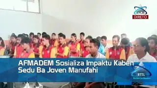 AFMADEM Sosializa Impaktu Kaben Sedu Ba Joven Manufahi