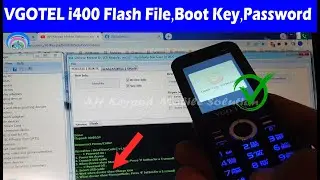 VGOTEL i400 (Coolsand/RDA) Flash File, Boot Key and Password Unlock