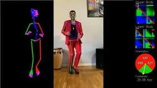 MocapNET2.1 test (2d to 3d pose estimation using neural networks)