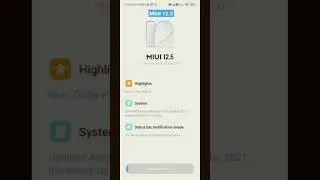 MIUI 12.5 UPDATE 