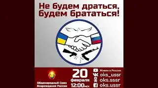 Не будем драться, будем брататься!