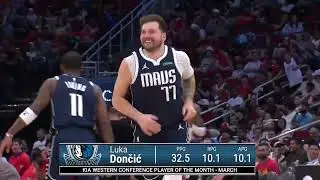 NBA Players of the Month (Mar): Jalen Brunson & Luka Doncic