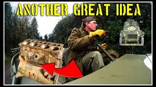 Can we Save another 'Junk' Willys jeep engine?  Big Crack!