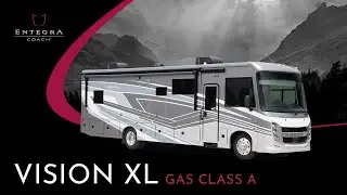 2025 Vision XL Gas Class A Motorhome - Full Product Walkthrough - Entegra Coach
