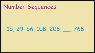 Next number in 15, 29, 56, 108, 208, __?