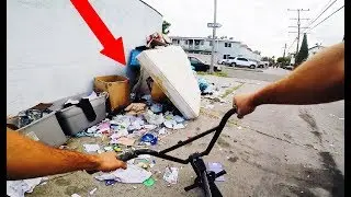 RIDING BMX IN COMPTON ALLEYWAYS (BMX IN THE HOOD)