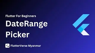 DateRange Picker [ Flutter Course for beginners to advanced ]