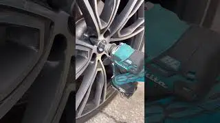Принцип работы ударного гайковерта крупным планом замедленно 😮