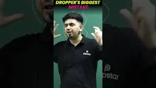 😱Droppers की सबसे बडी गलती ये रहती है। Vineet khatri Sir #shorts #JEE #NEET