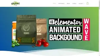 🔴 Advanced Elementor Animated Gradient and Waves Background Using Unlimited Elements.
