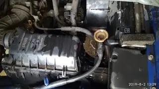 Cara Kuras dan ganti Air radiator Mobil Carry Dengan Air keran