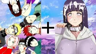 Naruto characters and hinata