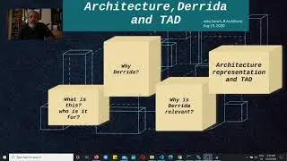 Architecture, Derrida and TAD