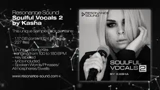 Resonance Sound - Soulful Vocals 2 by Kasha | Female Vocals for Deep House & RnB
