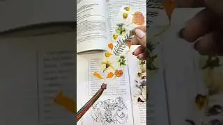 ПОДЕЛКА ЗАКЛАДКА ИЗ ЦВЕТОВ