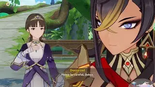 Dehya protects Dunyarzad | Genshin Impact