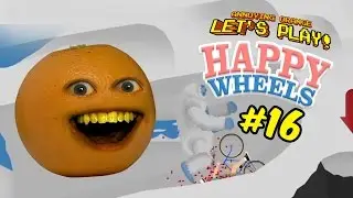 Happy Wheels #16 | Annoying Orange: MYSTIC CAVE!