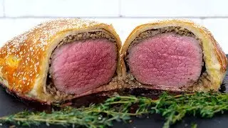 Праздничное блюдо ☆  Говядина Веллингтон с грибами в слоеном тесте ☆ Beef Wellington
