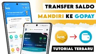 Cara Transfer Livin Mandiri ke GoPay || Isi Saldo GoPay Lewat Livin Mandiri