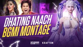 DHATING NAACH  BEAT SYNC BGMI EDIT| MONTAGE |