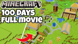 I Survived 100 Days In Minecraft's First Version [FULL MOVIE]