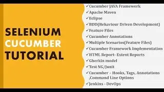 Selenium Cucumber Tutorial | Selenium Cucumber Java Tutorial