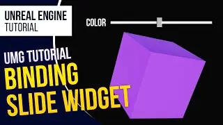 UE5 l Slide Widget Binding using Dynamic Material l 5-Minute UMG Tutorial l Unreal Engine 5