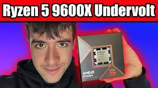 Undervolt your Ryzen 5 9600X for more FPS and Lower Temperature!