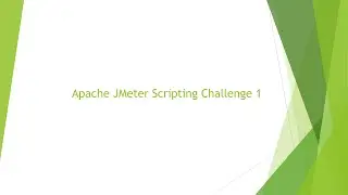 Apache JMeter Scripting Challenge 1 #jmeter #youtubevideo #performance #viralvideo #testing