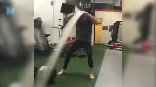 Chris Weidman Conditioning & Strength Workouts   Muscle Madness