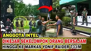 DI KIRAIN WARGA BIASA, INTEL TNI DIKEJAR PAKE SENJ∆TA TAJ∆M