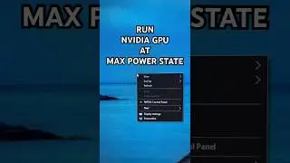 Hidden GPU Power Setting In Nvidia Control Panel - Power Management Mode 