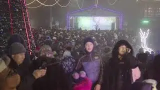 Талгар, Новогодняя площадь 2020, часть 2