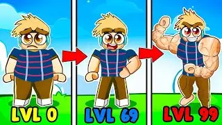 ROBLOX'ta NOOB'dan KASLI PRO'ya GEÇTİK! 💪🏼😂 - Roblox Gym League