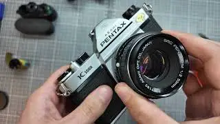 How to Use the Pentax K1000: Battery, Load Film, Set ISO, Aperture & Shutter Speed