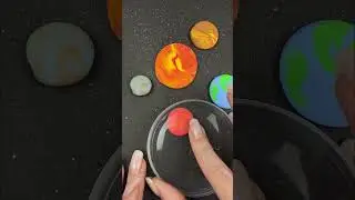 Солнечная система из пластилина | Поделка ко Дню Космонавтики