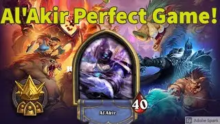 Al'Akir Perfect Game -Hearthstone Battlegrounds
