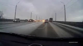 Причина жуткой пробки в Твери. ДТП
