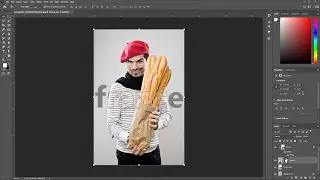 Put Text Behind Objects in Photoshop   
