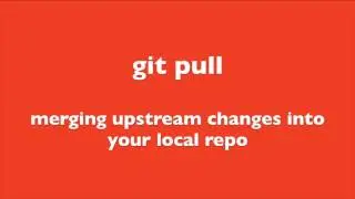 How to Git Pull | merging upstream change into local repo |  Git Commands tutorial for beginners