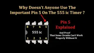 Importance of Pin 5 of The 555 Timer IC