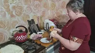 Готовим самую вкусную , ленивую пиццу!