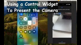 Creating a Control Widget to use the Camera - Journal Part 3