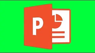 Microsoft PowerPoint Green Screen Logo Loop Chroma Animation