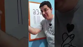Multiplicação INCRÍVEL do Mr Bean da Matemática #shorts