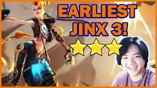 I Super High Rolled this Game! ⭐⭐⭐ Jinx | Teamfight Tactics | TFT 10.10 | Set 3