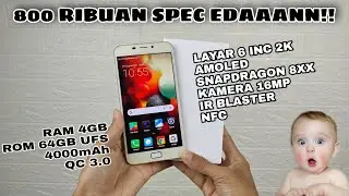GILA!! HP Di bawah 1 juta yg punya Spec Paling Komplit - Unboxing & Tes GREE G0215D Indonesia