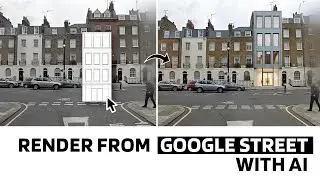 How to Turn Google Maps and CAD Drawings into Renderings with AI