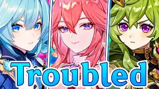 Voice lines that feel a bit Troubled | ft. Eula, Yae Miko, Collei | Genshin Impact voice lines lore