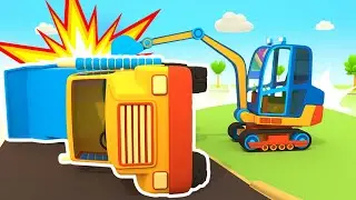 Zeichentrick für Kinder - Die Helfer Autos. Milchwagen - Neue Folge